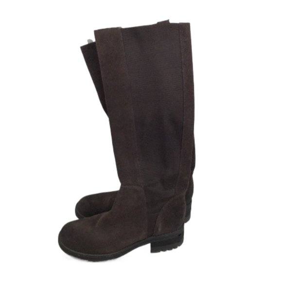 Lisa for Donald J. Pliner Chocolate Brown Boots 6 - Picture 1 of 8